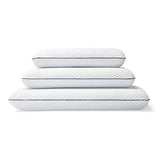 WEEKENDER Ventilated Gel Memory Foam Pillow - Washable Cover - Standard Size