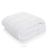 Linenspa All-Season White Down Alternative Quilted Comforter - Corner Duvet Tabs