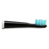 GSParts 4 pcs Replacement Soft Bristle Brush Heads For Fairywill Electric Toothbrush Crystal Black