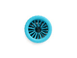 Dexas MudBuster Portable Dog Paw Cleaner, Small, Blue