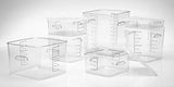 Rubbermaid Commercial Products Plastic Space Saving Square Food Storage Container