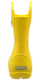 Crocs unisex child Handle It Rain Boot, Yellow, 6 Toddler US