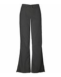 CHEROKEE Women's Size Flare Leg Drawstring Scrub Pant, Black, XX-Small Tall