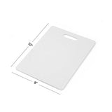 Farberware Plastic Cutting Board, 8-Inch by 10-Inch, White