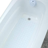 SlipX Solutions Bottomless Bath Overflow Drain Cover for Tubs, Adds Inches of Water