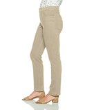 Gloria Vanderbilt womens Amanda Classic High Rise Tapered Jeans, Perfect Khaki,4 Petite