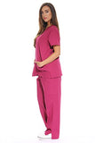 Just Love Women's Burgundy Scrub Set - Extra Small,Burgundy,X-Small
