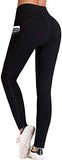 IUGA High Waist Yoga Pants with Pockets,Tummy Control, Workout Pants for Women