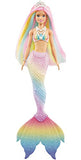 Barbie Dreamtopia Rainbow Magic Mermaid Doll with Rainbow Hair and Water