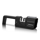 Kitchen Knife Sharpener, imarku 3-Stage Knife sharpener with Sharpening Stone