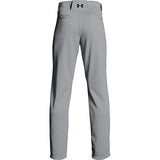 Under Armour Boys' Utility Relaxed Baseball Pants , Baseball Gray (080)/Black , Youth X-S