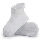 Zaples Baby Non Slip Grip Ankle Socks with Non Skid Soles for Infants Toddlers Kids Boy