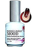 LeChat Perfect Match Mood Color Changing Gel Polish (with Nail Glitter Kit) LED & UV Cured Soak Off Nail Formula 0.5 oz (Angel's Breeze)
