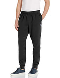 Champion Men's Powerblend Retro Fleece Jogger Pant, Black, Small