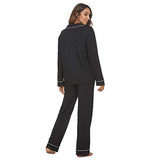 HEARTNICE Womens Cotton Pajama Set, Soft Long Sleeve Pajamas & Long Pants
