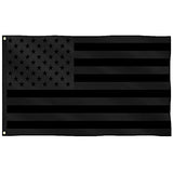 SOULBUTY All Black American Flag 3x5 Outdoor Indoor -Double Sided Printing-Black US