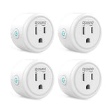 Smart Plug, Gosund Mini WiFi Outlet Works with Alexa, Google Home, No Hub Required,