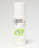 Lavilin Fragrance Free Natural Foot Roll On Deodorant, 2.7 Ounces