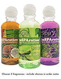 3-Pack InSPAration - Spa, Hot Tub, Bath Liquid Aromatherapy Fragrances 9 oz - PLEASE BE SURE TO SPECIFY 3 FRAGRANCES in email, call or send us a message with your choices!