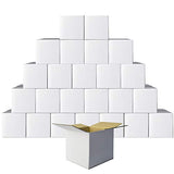 Shipping Boxes 4x4x4 White Cardboard Box Kraft Corrugated Small Mailing