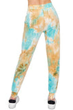 ALWAYS Women's Ribbed Tie Dye Jogger Pants - Rib Knit Active