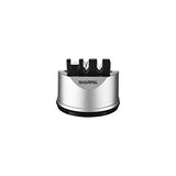 SHARPAL 191H Pocket Kitchen Chef Knife Scissors Sharpener for Straight & Serrated