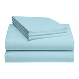 LuxClub 4 PC Sheet Set Bamboo Sheets Deep Pockets 18" Eco Friendly Wrinkle Free