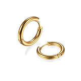 316L Surgical Stainless Steel Tiny Huggie Hoop Earrings 6mm Hypoallergenic Earrings