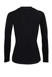 Natural Uniforms Women's Under Scrub Tee Crew Neck Long Sleeve