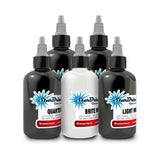 Starbrite Lunar Graywash Tattoo Ink Set (0.5 Oz)