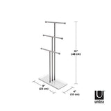 Umbra 299330-491-REM Trigem Hanging Organizer – 3 Tier Table Top