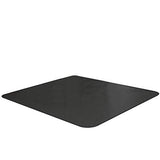 Resilia Office Desk Chair Mat – for Carpet (with Grippers) Black, 30 Inches x 48 Inch