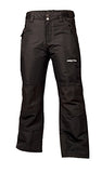 Arctix Kids Snow Pants with Reinforced Knees and Seat, Black, X-Small/Husky