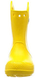 Crocs unisex child Handle It Rain Boot, Yellow, 6 Toddler US