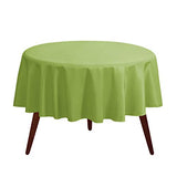 Gee Di Moda Tablecloth - 70" Inch Round Tablecloths for Circular Table Cover