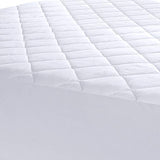 Utopia Bedding Quilted Fitted Mattress Pad (Twin) - Mattress Cover Stretches up to 16 Inch