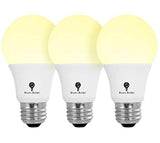 3 Pack BlueX 100W LED Grow Light Bulb A19 Bulb - Full Spectrum Grow Lamp