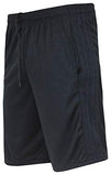 5 Pack: Big Boys Youth Clothing Knit Mesh Active Athletic Performance Basketball