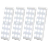 LED Closet Light,18-LED Dimmer USB Rechargeable Motion Sensor Closet Light