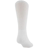 Gold Toe Men's 656S Cotton Crew Athletic Sock MultiPairs, White (6 pairs), Shoe