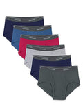 Fruit of the Loom Men's Fashion Brief (Pack of 6), Solids, Small
