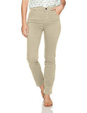 Gloria Vanderbilt womens Amanda Classic High Rise Tapered Jeans, Perfect Khaki,4 Petite