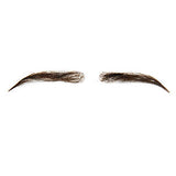 Vlasy Women Fake Eyebrows Lace Base Human Hair False Eyebrows for Makeup (KS-787, 32#)