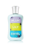 Plum Lily Swirl Body Lotion 8 Fl Oz Bath and Body Works