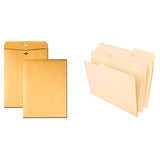 Quality Park 9 x 12 Clasp Envelopes, Storing or Mailing Documents, 28 lb