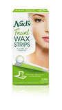 Nad's Facial Wax Strips - Hypoallergenic All Skin Types - Facial Hair Removal For Women