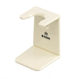 Kent VSB5 Small Water Resistant Mock Ivory Shaving Brush Stand - For Natural Shaving Brush Drying