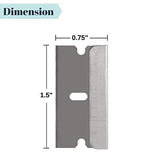 Bates- Single Edge Razor Blade, 50 pc, Razor Blades Scraper, Razor Blades Single Edge