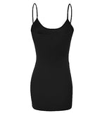 Emmalise Women's Basic Casual Long Camisole Cami Top Value Combo