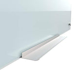 U Brands Glass Dry Erase Board, 35 x 23 Inches, White Frosted Non-Magnetic Surface